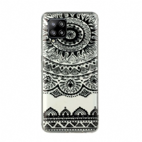 Mobilcover Samsung Galaxy A12 / M12 Sømløse Blomster Mandala