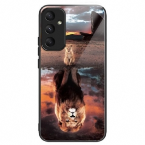 Cover Samsung Galaxy A55 5g Rêve De Lionceau Hærdet Glas