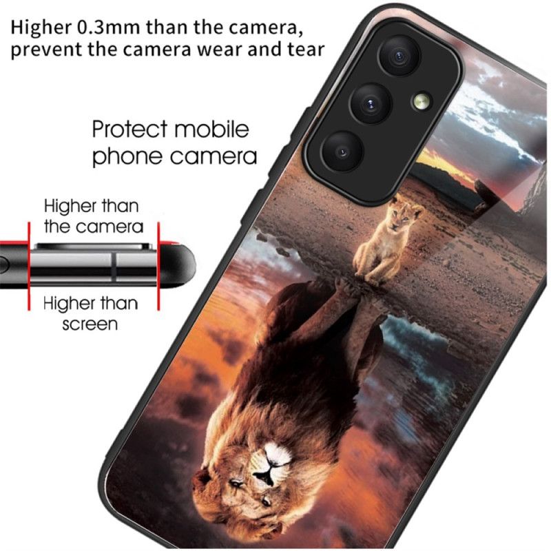 Cover Samsung Galaxy A55 5g Rêve De Lionceau Hærdet Glas