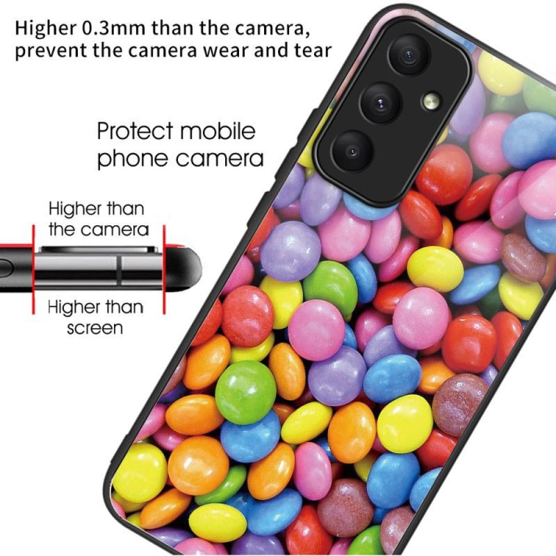 Cover Samsung Galaxy A55 5g Telefon Etui Hærdet Glasslik