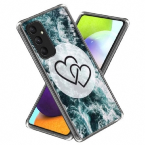 Cover Samsung Galaxy A55 5g Telefon Etui Hjerte Til Hjerte