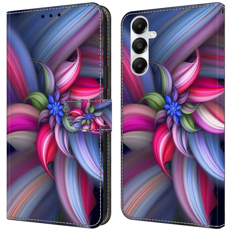 Flip Cover Samsung Galaxy A55 5g Blomst I Farve