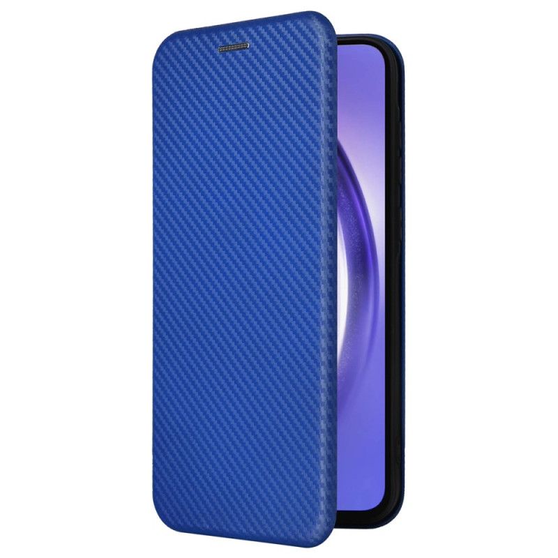 Flip Cover Samsung Galaxy A55 5g Kulfiber Tekstur