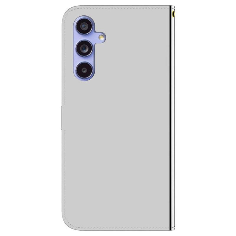 Flip Cover Samsung Galaxy A55 5g Spejleffekt Og Rem