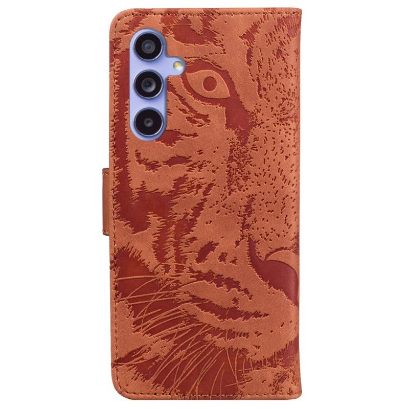 Flip Cover Samsung Galaxy A55 5g Tiger Footprint