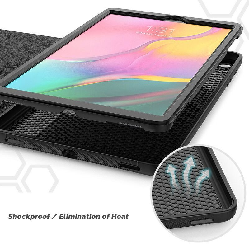 Etui Samsung Galaxy Tab A 10.1 (2019) Magnetisk Multi-angle Support