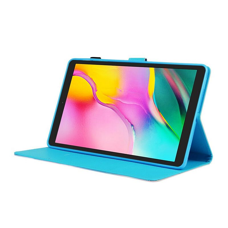 Flip Cover Samsung Galaxy Tab A 10.1 (2019) Akvarel Drømmefanger