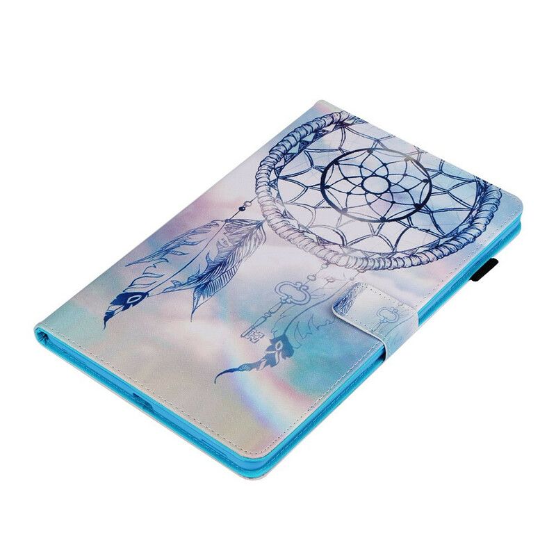 Flip Cover Samsung Galaxy Tab A 10.1 (2019) Akvarel Drømmefanger