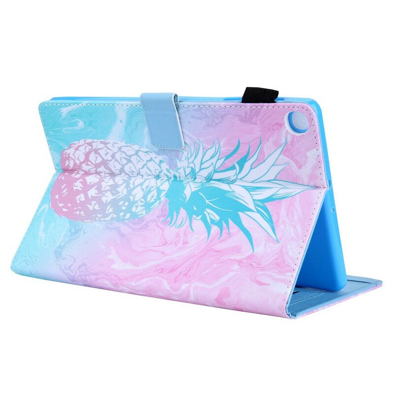 Flip Cover Samsung Galaxy Tab A 10.1 (2019) Ananas Design