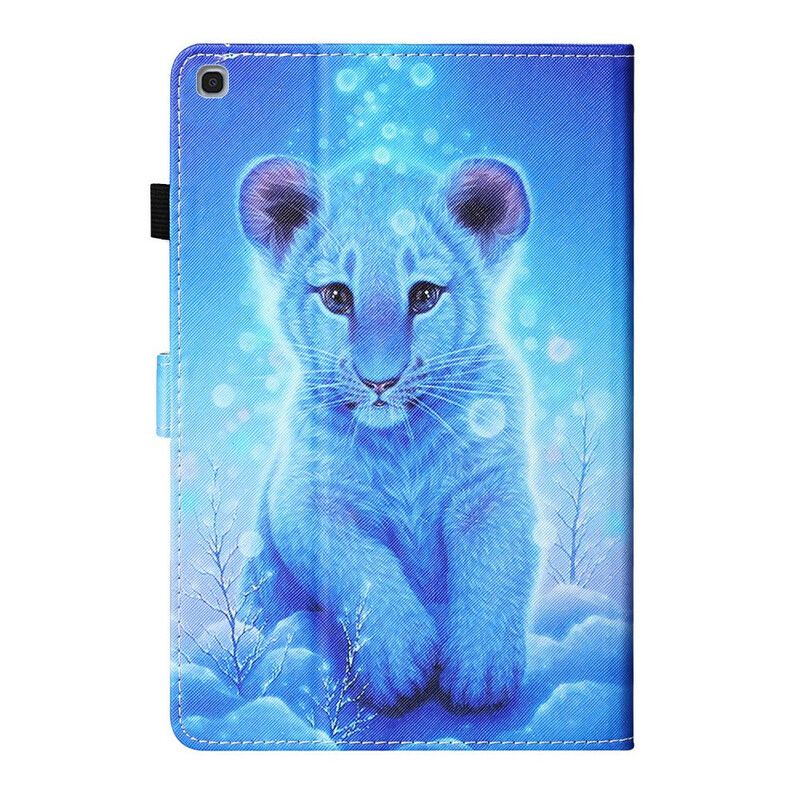 Flip Cover Samsung Galaxy Tab A 10.1 (2019) Baby Tiger