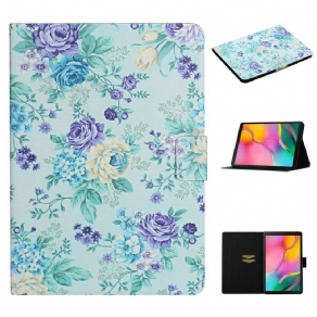 Flip Cover Samsung Galaxy Tab A 10.1 (2019) Blomster Blomster Blomster