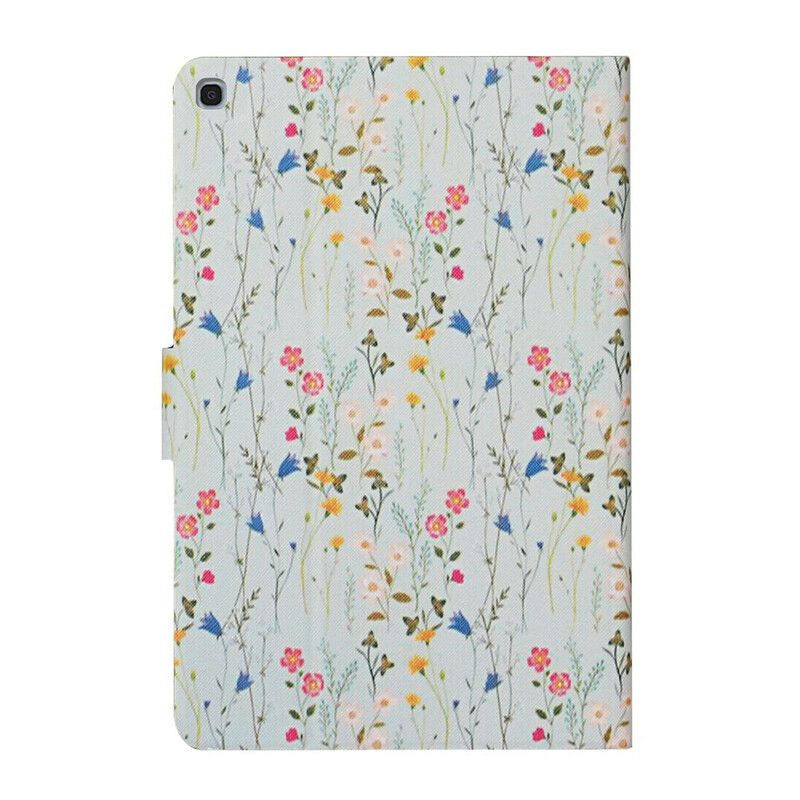 Flip Cover Samsung Galaxy Tab A 10.1 (2019) Blomster Blomster Blomster