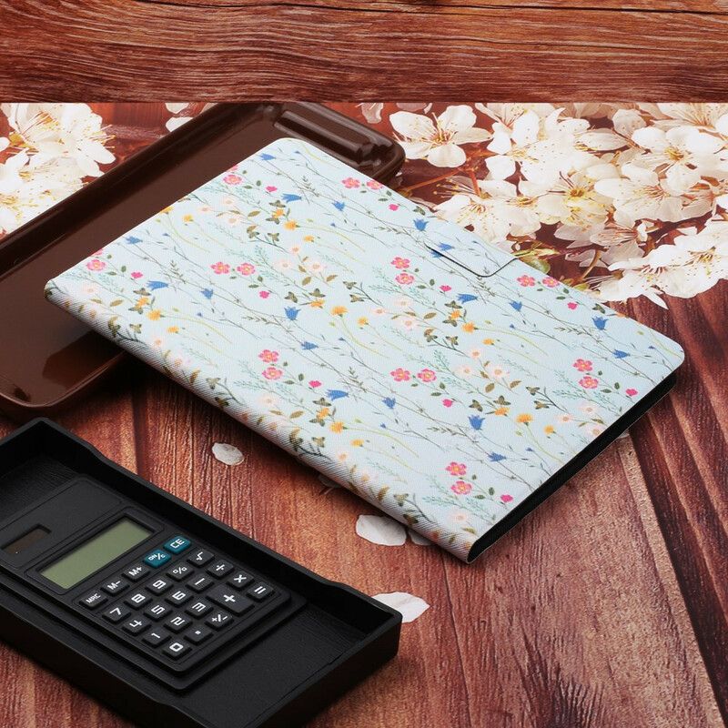 Flip Cover Samsung Galaxy Tab A 10.1 (2019) Blomster Blomster Blomster