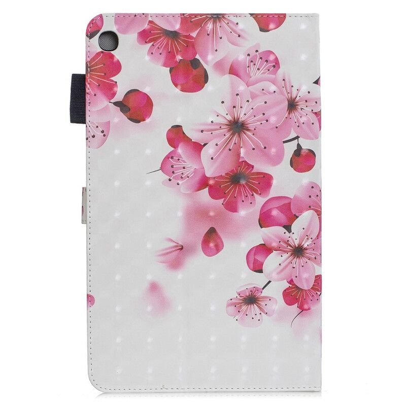 Flip Cover Samsung Galaxy Tab A 10.1 (2019) Blomsteropdagelse