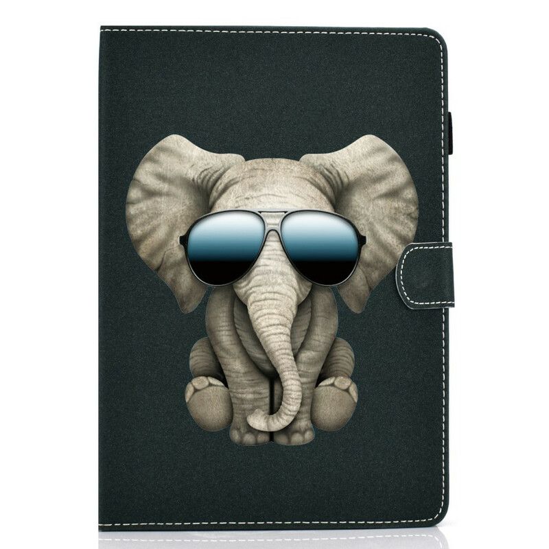 Flip Cover Samsung Galaxy Tab A 10.1 (2019) Elefant Inkognito