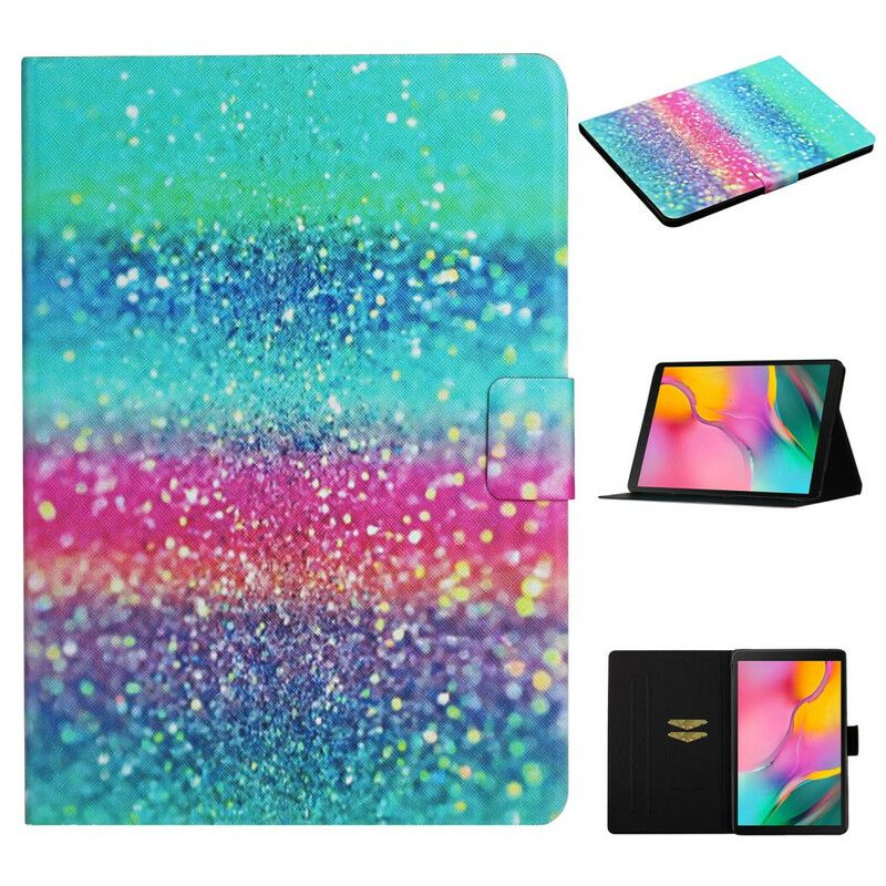 Flip Cover Samsung Galaxy Tab A 10.1 (2019) Element Pailletter