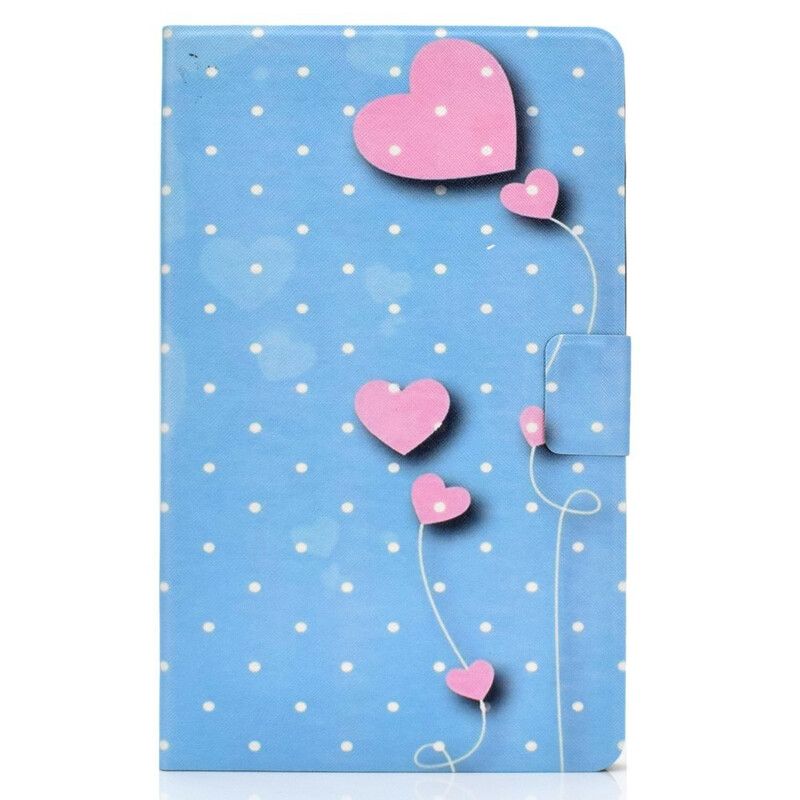 Flip Cover Samsung Galaxy Tab A 10.1 (2019) Hjerteballoner