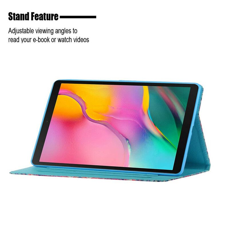 Flip Cover Samsung Galaxy Tab A 10.1 (2019) Hjertetræ