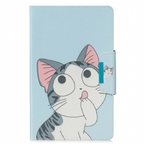 Flip Cover Samsung Galaxy Tab A 10.1 (2019) Kattelås Design