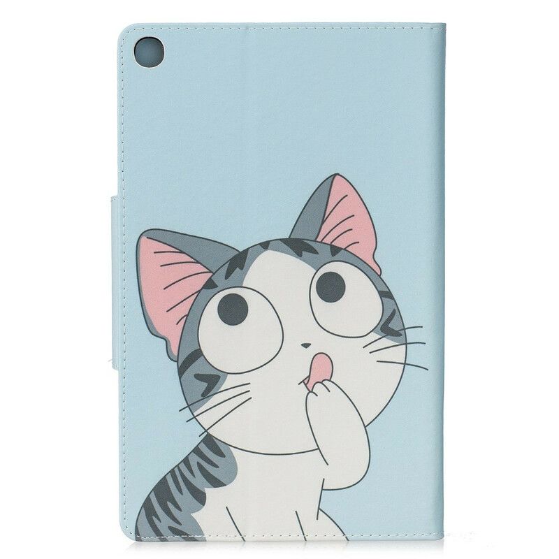 Flip Cover Samsung Galaxy Tab A 10.1 (2019) Kattelås Design