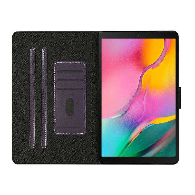 Flip Cover Samsung Galaxy Tab A 10.1 (2019) Klassisk Kunstlæder