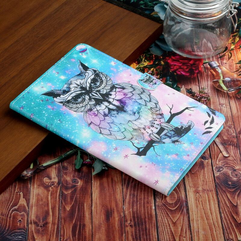 Flip Cover Samsung Galaxy Tab A 10.1 (2019) Kongelig Ugle