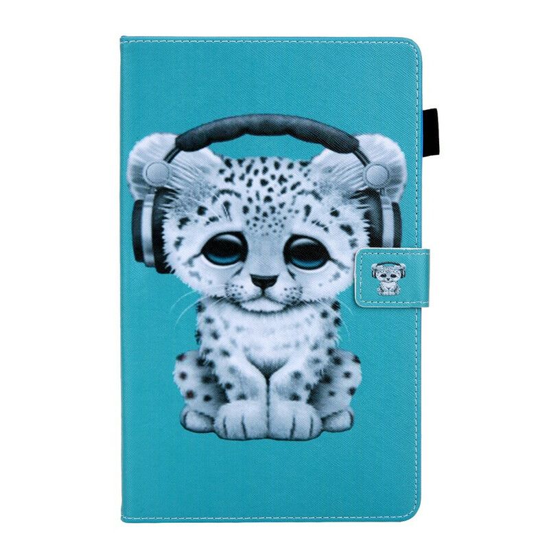 Flip Cover Samsung Galaxy Tab A 10.1 (2019) Leopardmusik