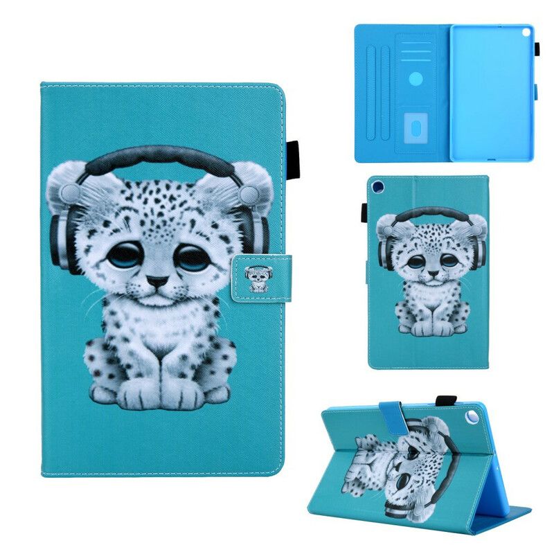 Flip Cover Samsung Galaxy Tab A 10.1 (2019) Leopardmusik