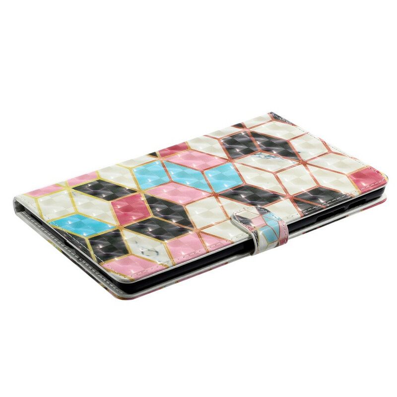 Flip Cover Samsung Galaxy Tab A 10.1 (2019) Marmor Lyspletter