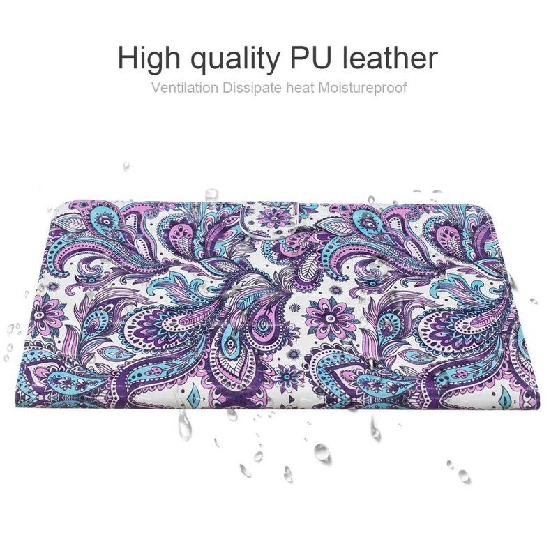 Flip Cover Samsung Galaxy Tab A 10.1 (2019) Paisley Mønster