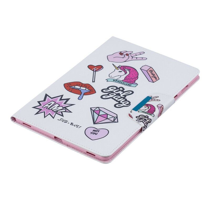 Flip Cover Samsung Galaxy Tab A 10.1 (2019) Pigebande