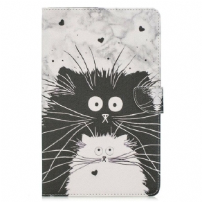 Flip Cover Samsung Galaxy Tab A 10.1 (2019) Sjove Katte