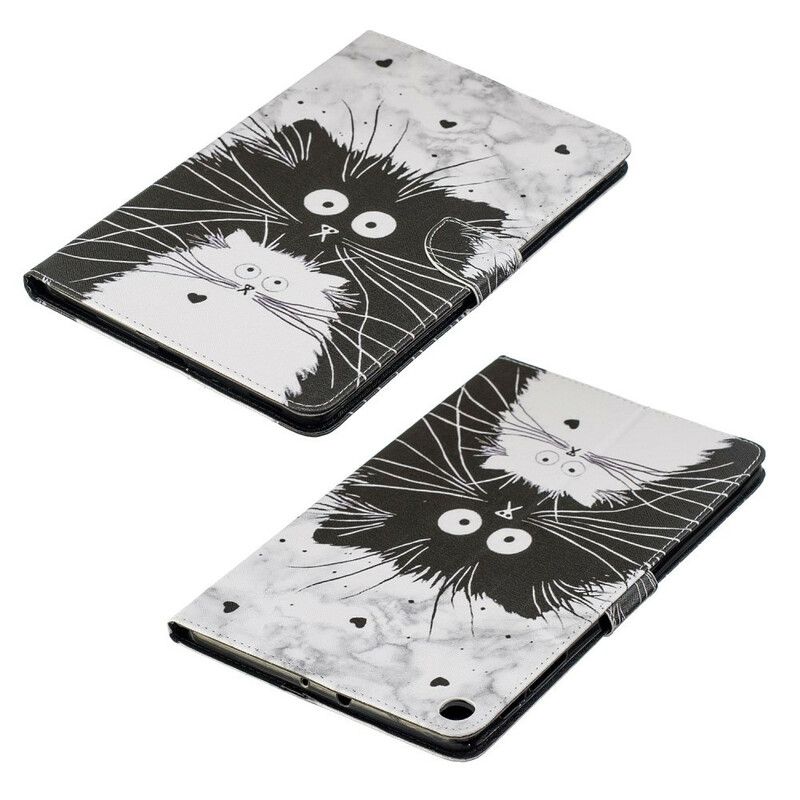 Flip Cover Samsung Galaxy Tab A 10.1 (2019) Sjove Katte