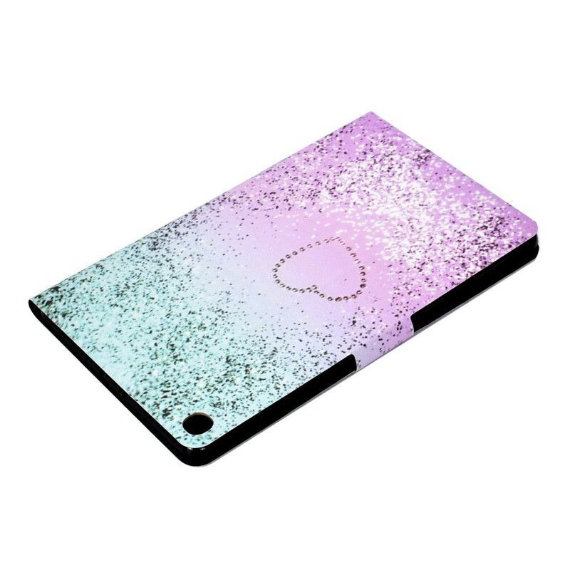 Flip Cover Samsung Galaxy Tab A 10.1 (2019) Skinnende Pailletter