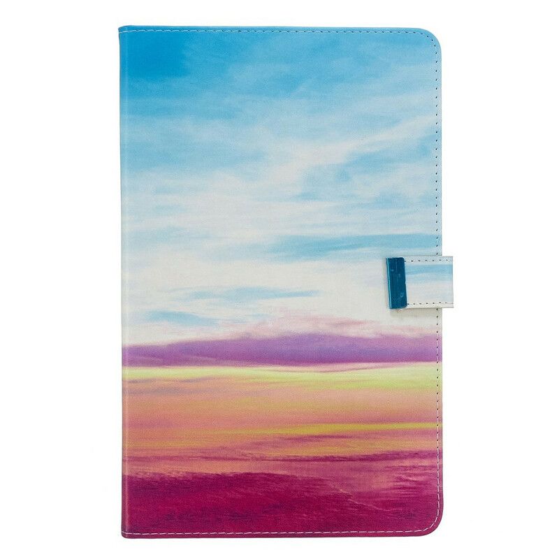 Flip Cover Samsung Galaxy Tab A 10.1 (2019) Solnedgang