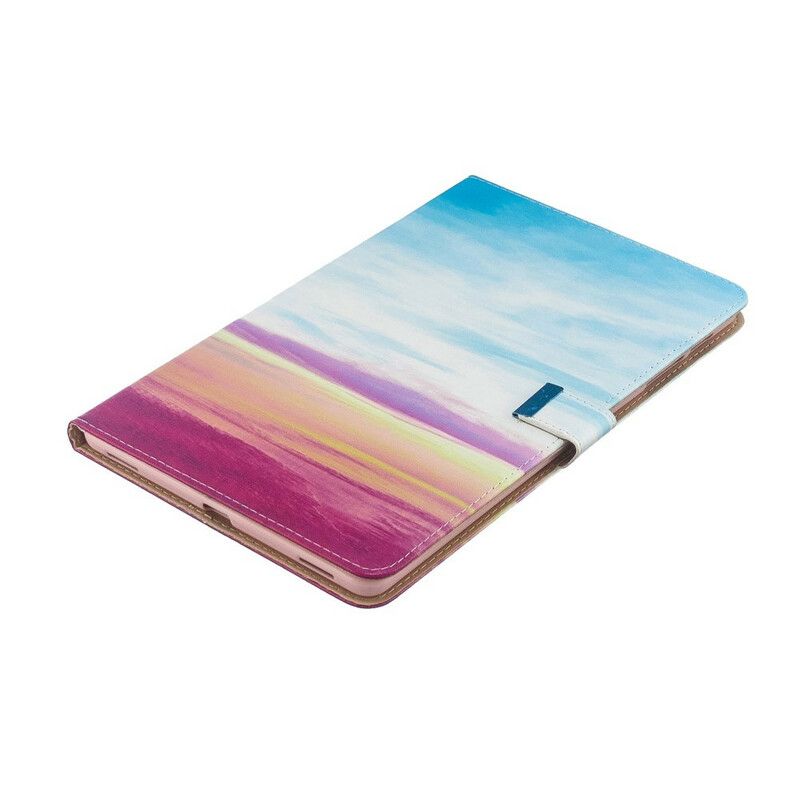 Flip Cover Samsung Galaxy Tab A 10.1 (2019) Solnedgang