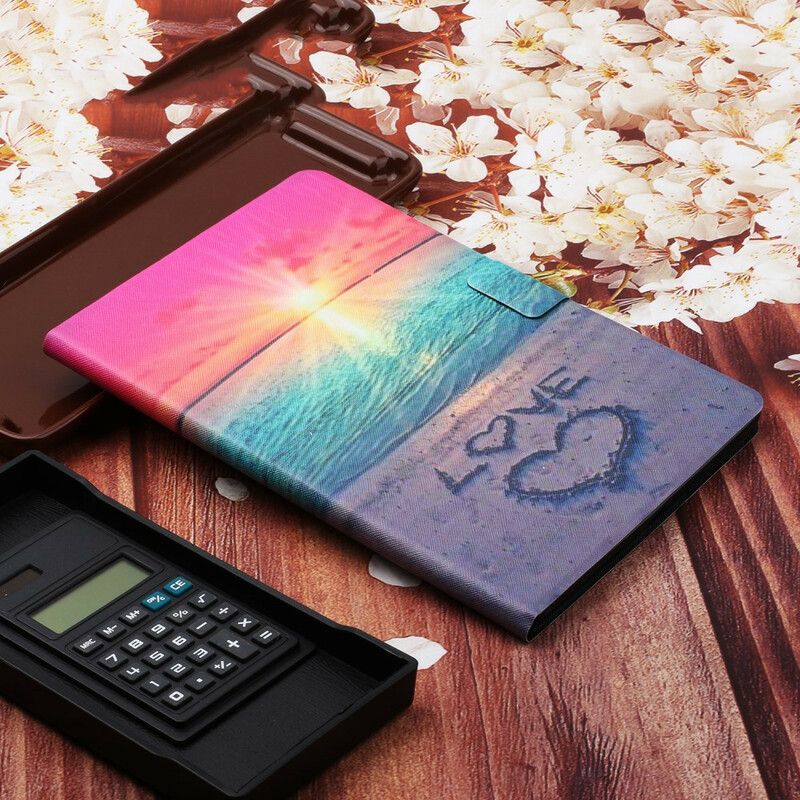 Flip Cover Samsung Galaxy Tab A 10.1 (2019) Solnedgangskærlighed