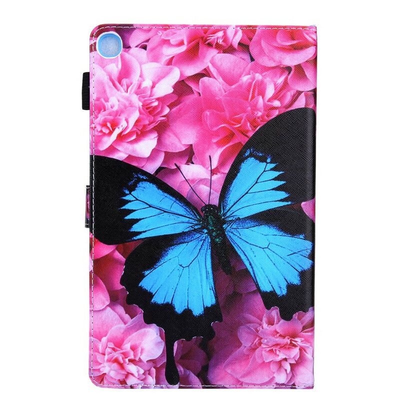 Flip Cover Samsung Galaxy Tab A 10.1 (2019) Sommerfugleblomst