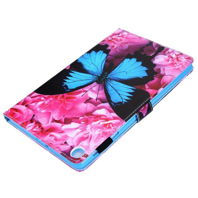 Flip Cover Samsung Galaxy Tab A 10.1 (2019) Sommerfugleblomst