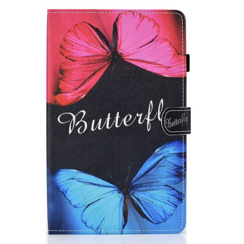 Flip Cover Samsung Galaxy Tab A 10.1 (2019) Utrolige Sommerfugle