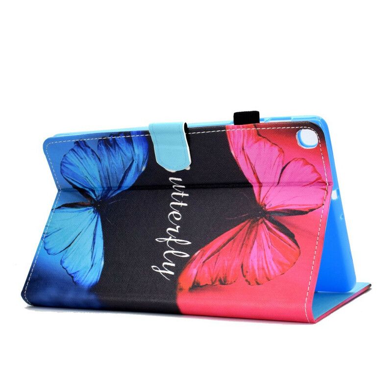 Flip Cover Samsung Galaxy Tab A 10.1 (2019) Utrolige Sommerfugle