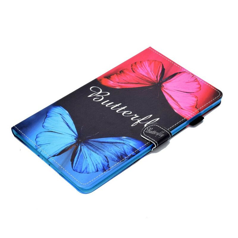 Flip Cover Samsung Galaxy Tab A 10.1 (2019) Utrolige Sommerfugle