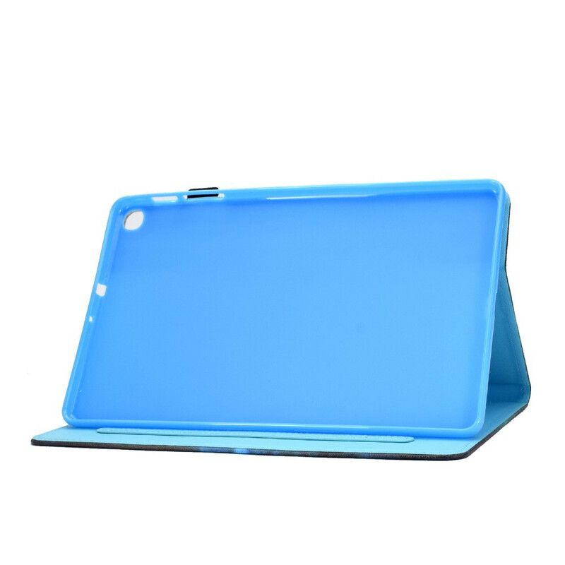 Læder Cover Samsung Galaxy Tab A 10.1 (2019) Sommerfugle