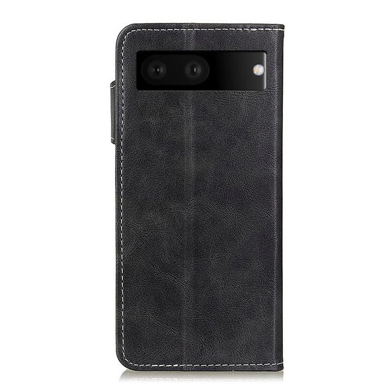 Flip Cover Google Pixel 7 Kunstnerisk Knap