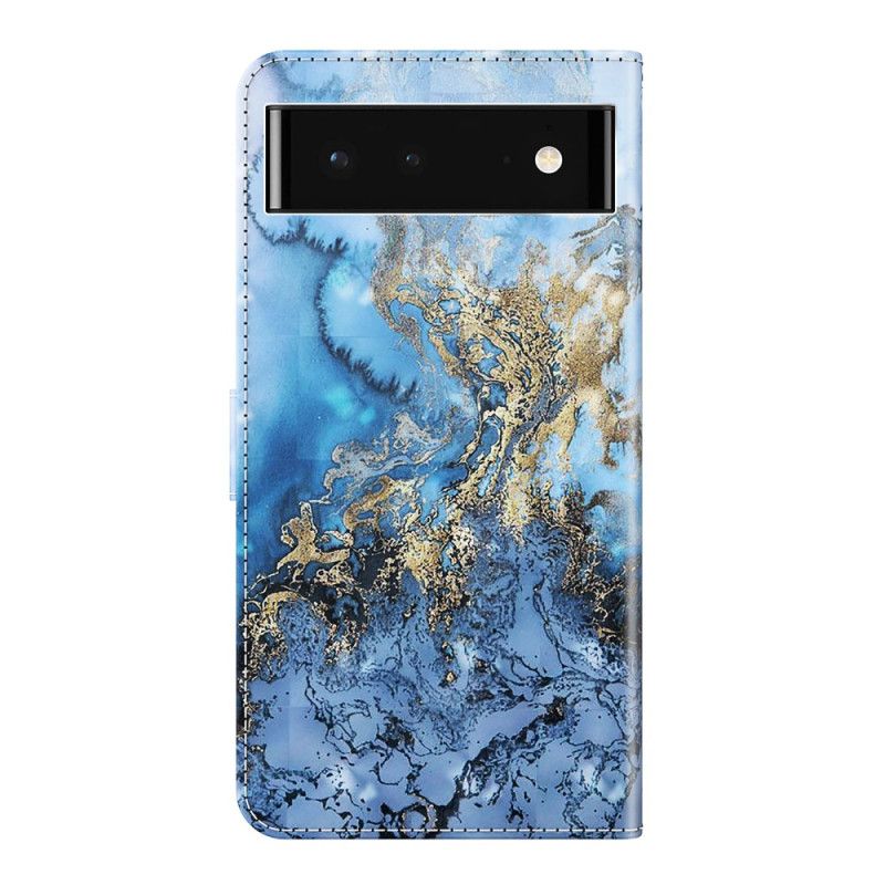 Flip Cover Google Pixel 7 Med Snor Thong Art