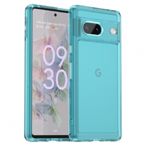 Mobilcover Google Pixel 7 Transparent Candy Series