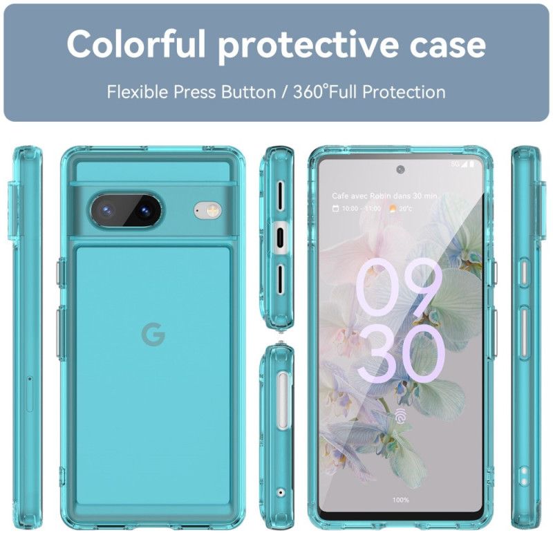 Mobilcover Google Pixel 7 Transparent Candy Series