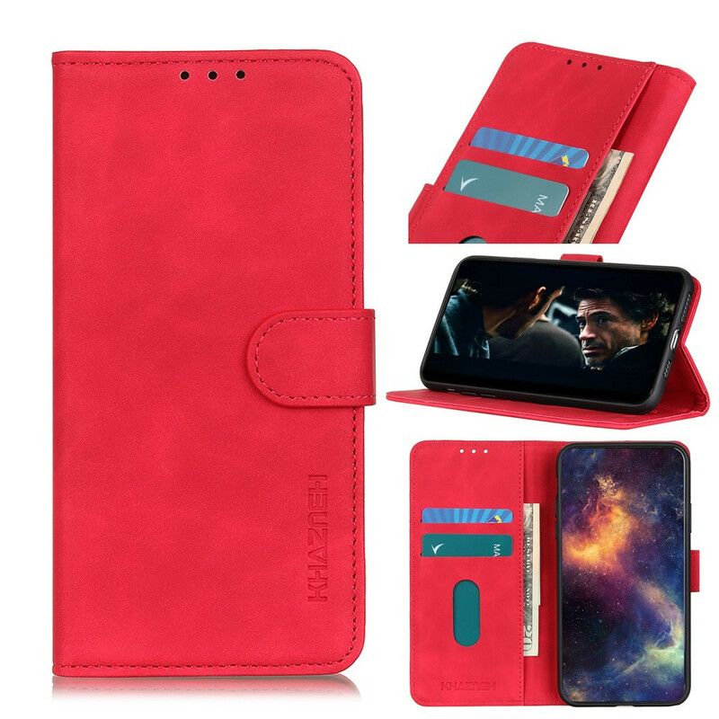 Flip Cover Oppo A9 2020 / A5 2020 Mat Vintage Lædereffekt Khazneh