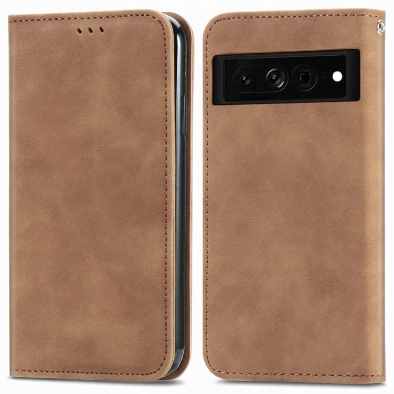 Cover Google Pixel 7 Pro Flip Cover Vintage Serie