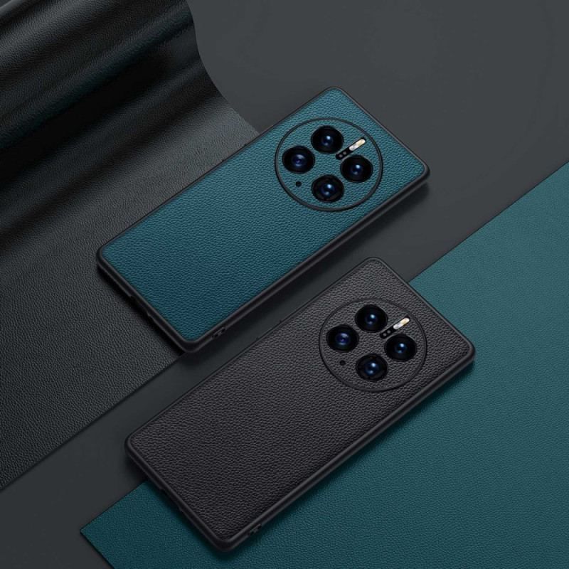 Cover Huawei Mate 50 Pro Ægte Litchi Læder